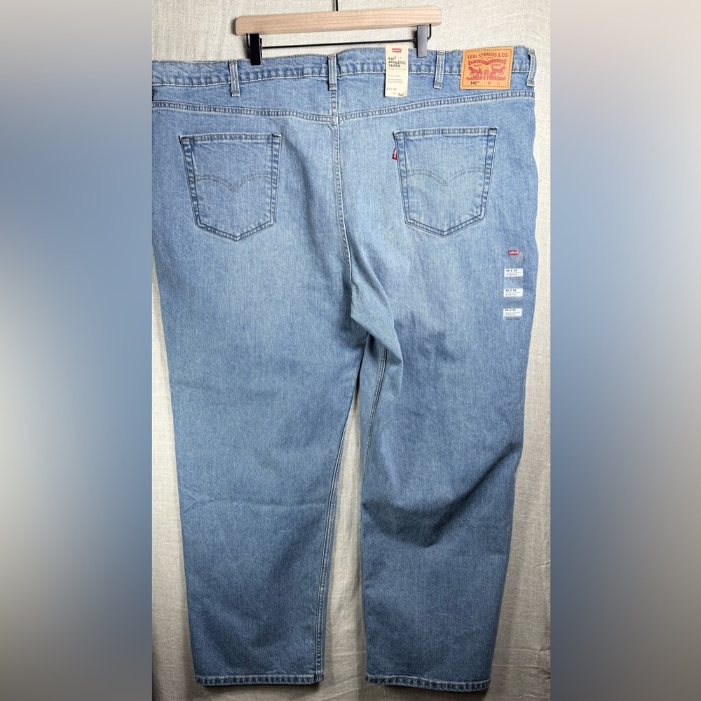 Levi's 541 Athletic Taper Men’s Denim Jeans Size 54x32